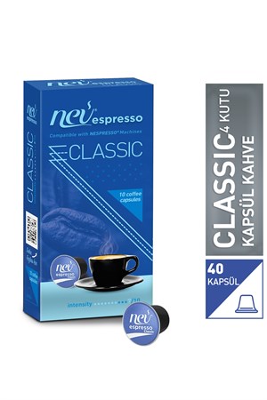 Nev Kahve Klasik Kapsül Kahve 4x10 4 Kutu